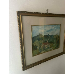 Midcentury French Impressionist Landscape