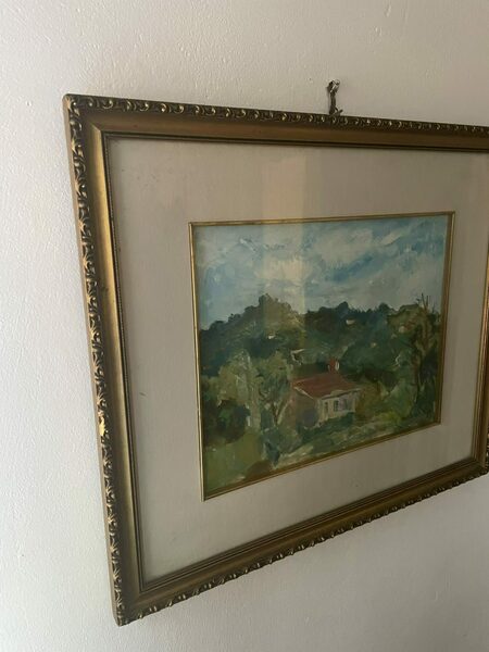 Midcentury French Impressionist Landscape