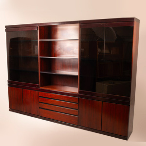 "Programma S11" bookcase by Angelo Mangiarotti for Sorgente dei Mobili