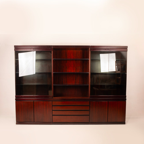 "Programma S11" bookcase by Angelo Mangiarotti for Sorgente dei Mobili