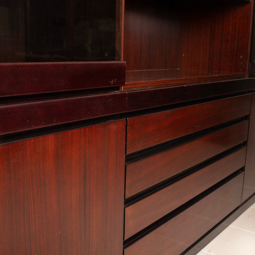 "Programma S11" bookcase by Angelo Mangiarotti for Sorgente dei Mobili