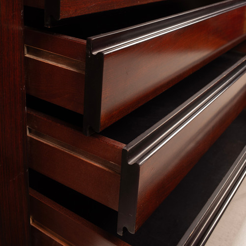 "Programma S11" bookcase by Angelo Mangiarotti for Sorgente dei Mobili