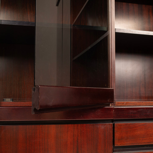 "Programma S11" bookcase by Angelo Mangiarotti for Sorgente dei Mobili