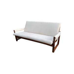 Midcentury Guy Rogers Virginia Teak Sofa