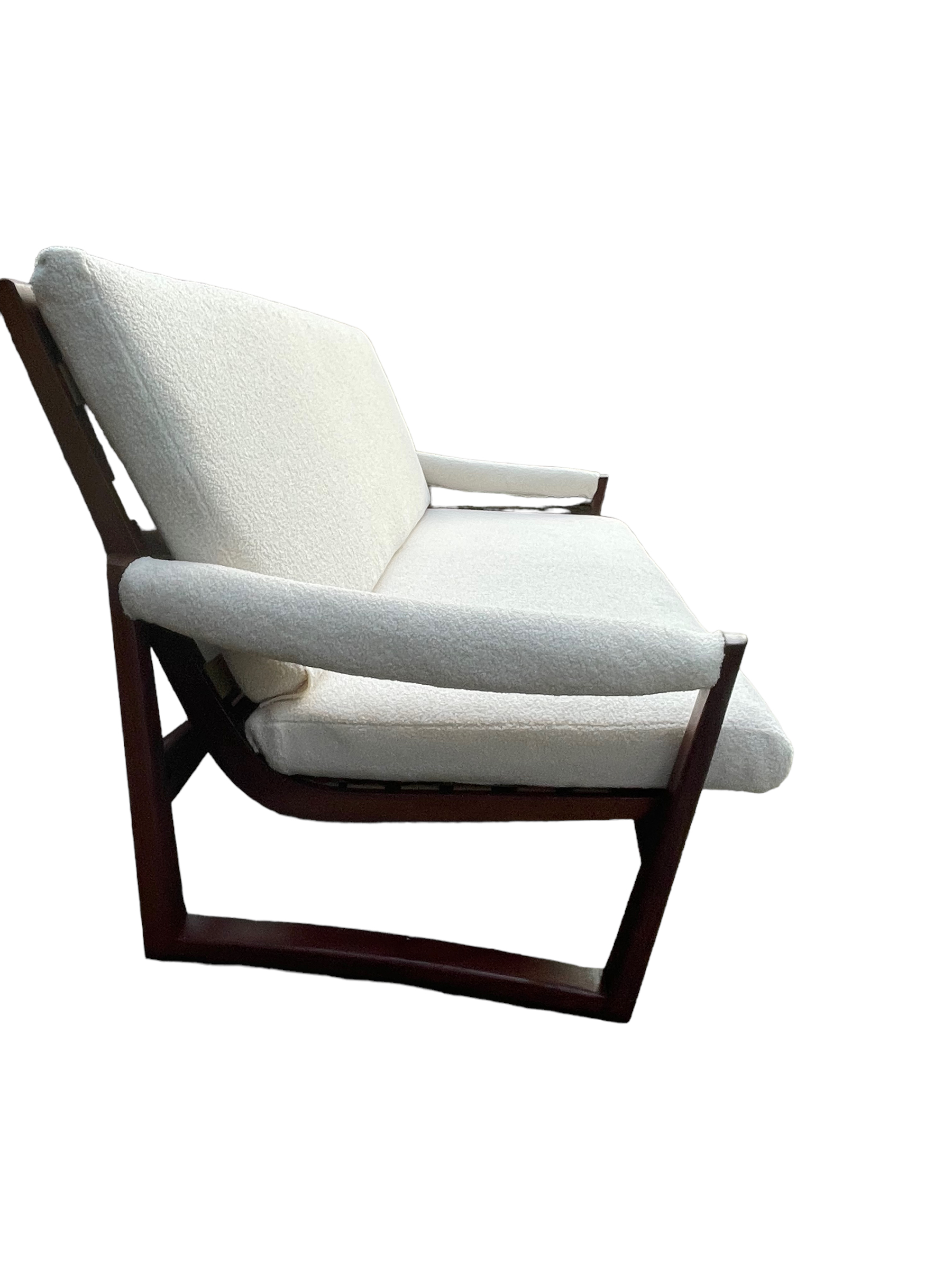 Midcentury Guy Rogers Virginia Teak Sofa