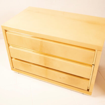 Pair of parchment bedside tables by Aldo Tura for Tura Milano - Image 4