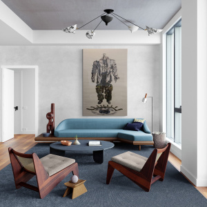 Large Pop surrealist fanstay portrait