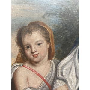Sir Godfrey Kneller oil on panel Mrs Voss Catherine Kneller