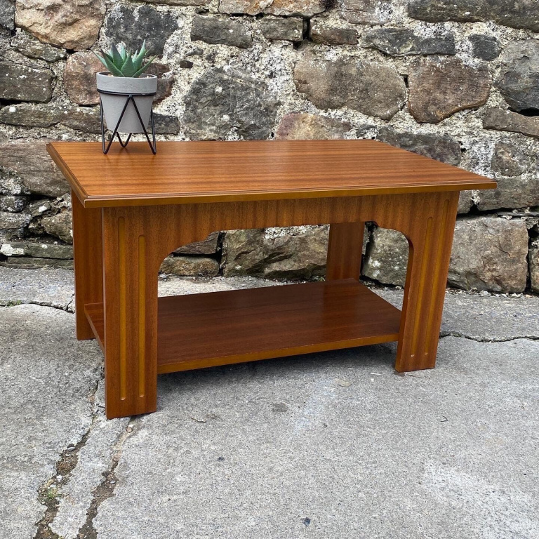 Mid Century Teak Coffee Table - Image 6
