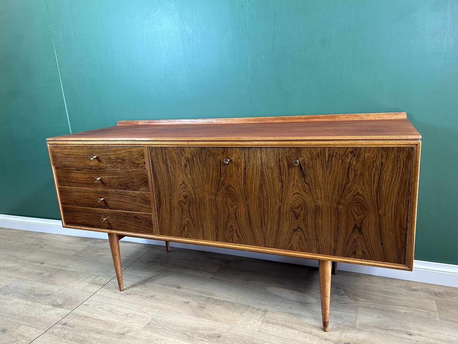 MCM Teak & Rosewood Sideboard Robert Heritage For Archie Shine