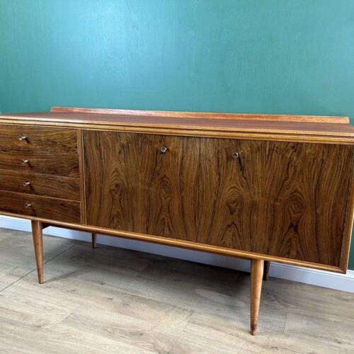 MCM Teak & Rosewood Sideboard Robert Heritage For Archie Shine