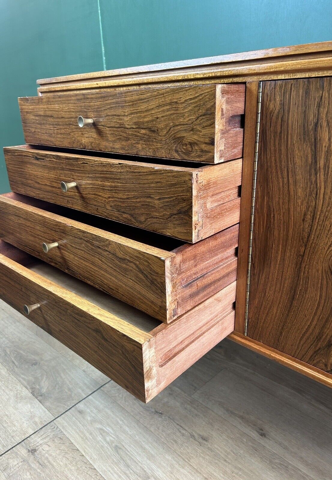 MCM Teak & Rosewood Sideboard Robert Heritage For Archie Shine