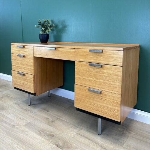Mid Century Desk By Stag Furniture “Fineline”