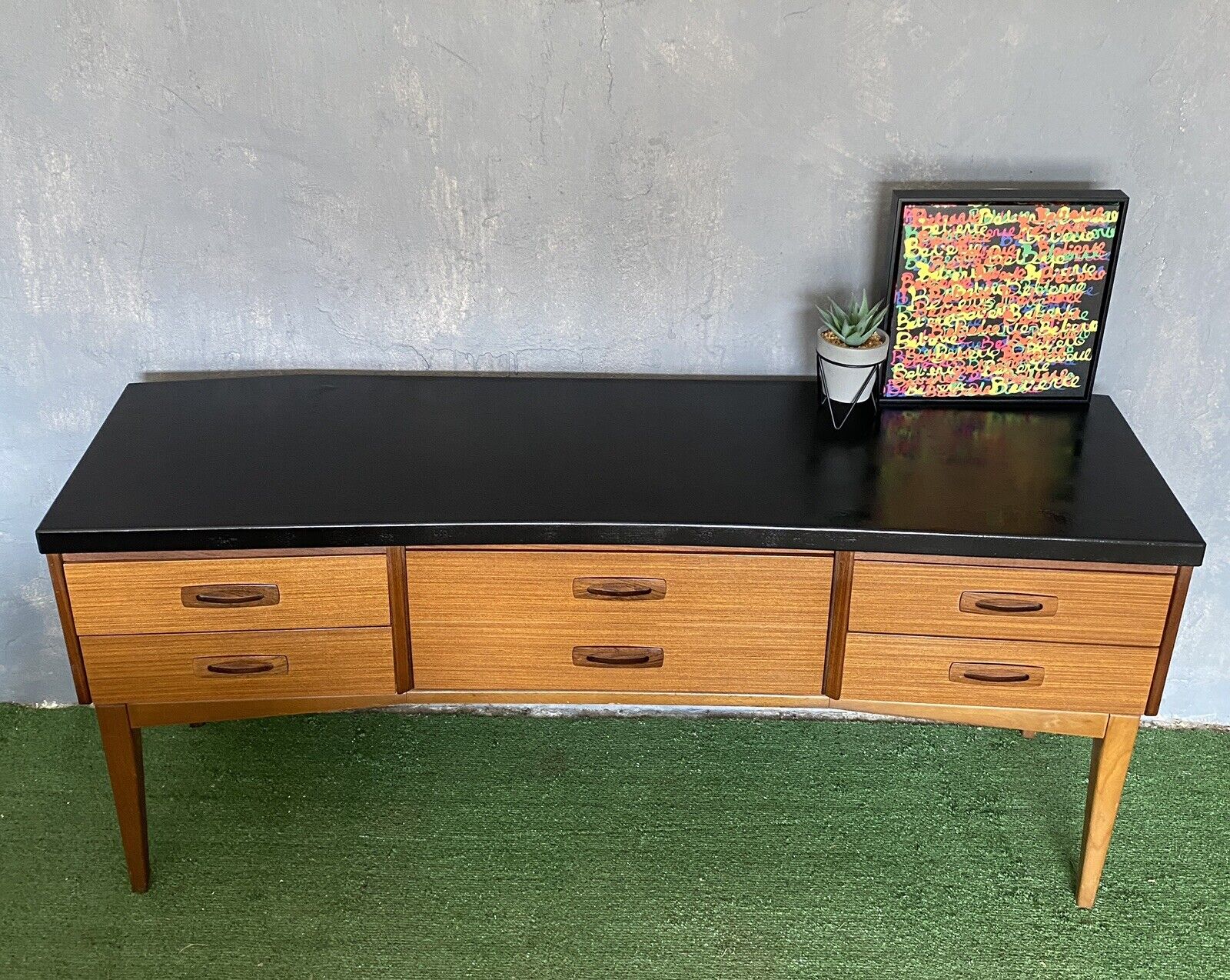 Mid Century Teak Sideboard by Europa furniture