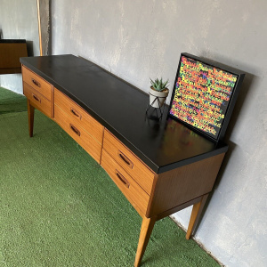 Mid Century Teak Sideboard by Europa furniture