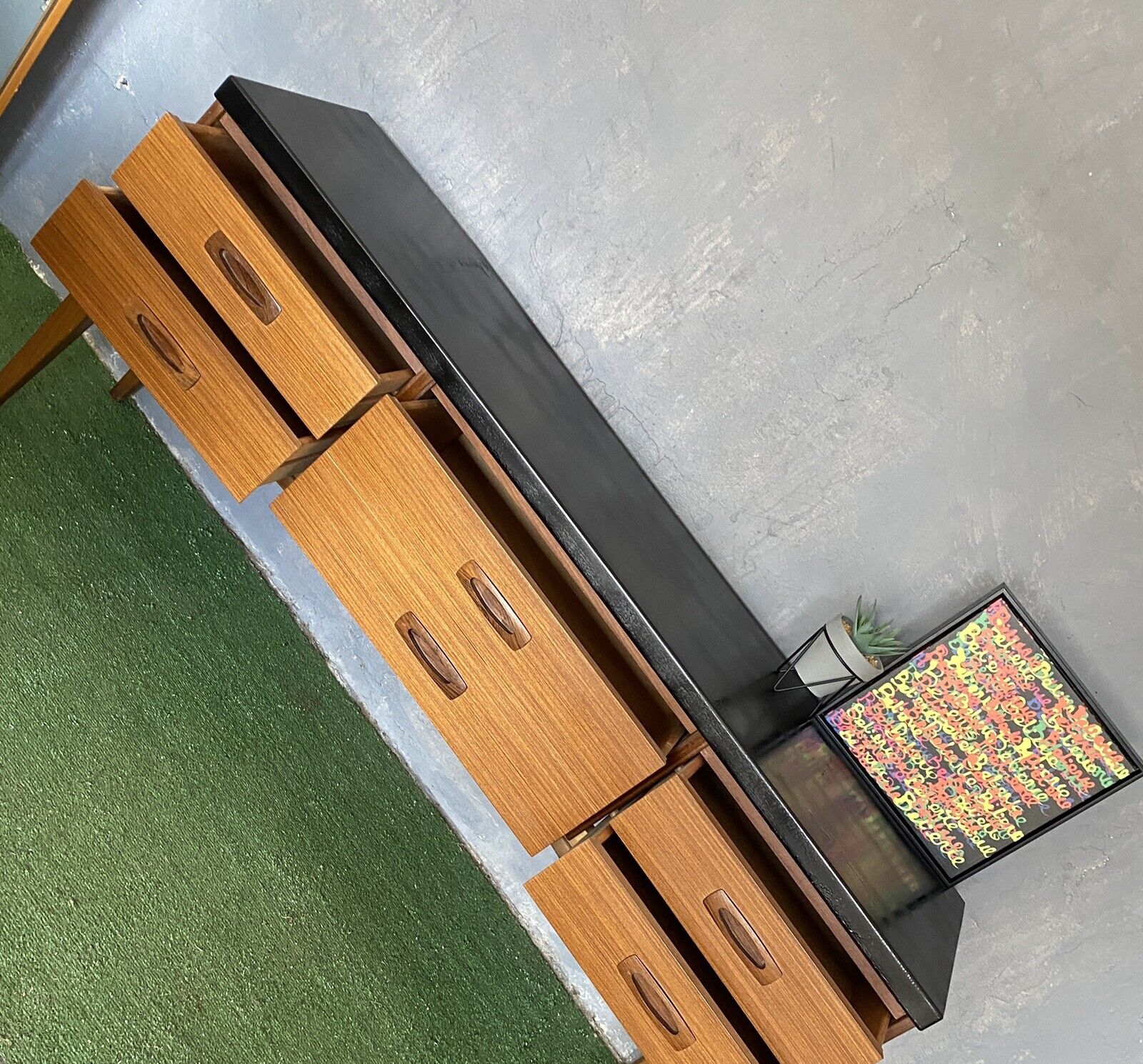 Mid Century Teak Sideboard by Europa furniture