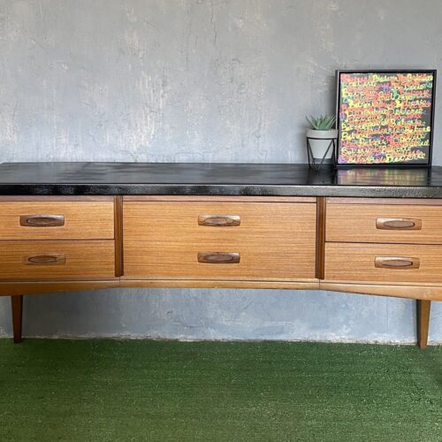 Mid Century Teak Sideboard by Europa furniture