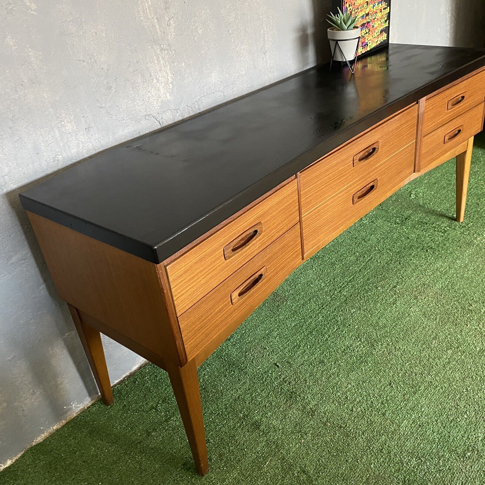 Mid Century Teak Sideboard by Europa furniture