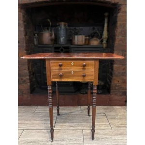 Georgian mahogany baby Pembroke table circa 1800