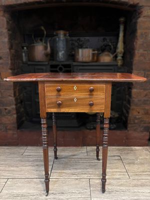 Georgian mahogany baby Pembroke table circa 1800