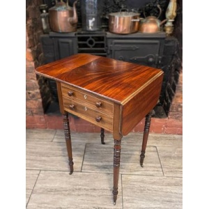 Georgian mahogany baby Pembroke table circa 1800