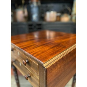 Georgian mahogany baby Pembroke table circa 1800