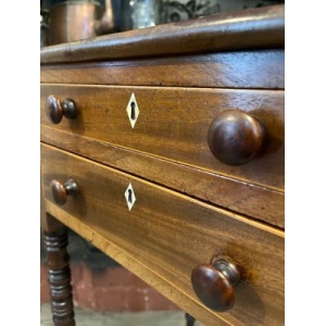 Georgian mahogany baby Pembroke table circa 1800