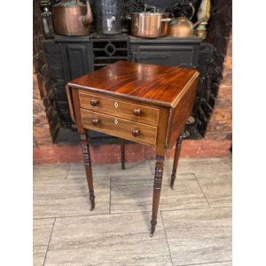 Georgian mahogany baby Pembroke table circa 1800