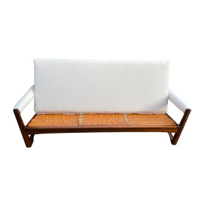 Midcentury Guy Rogers Virginia Teak Sofa