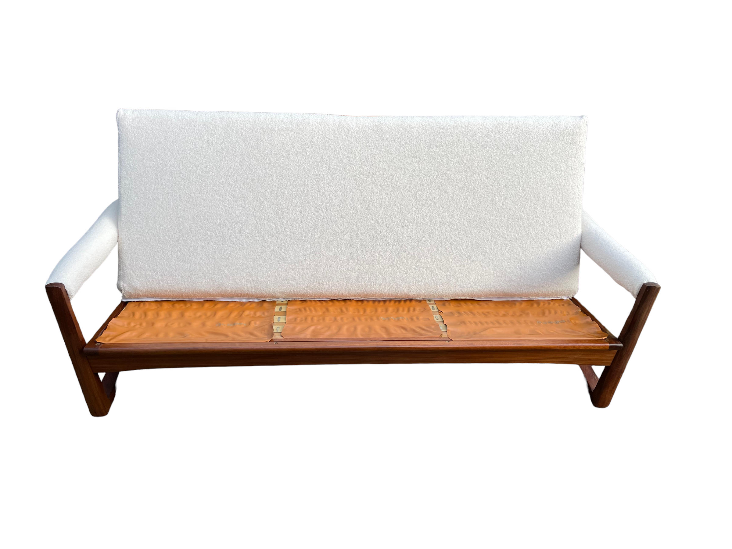 Midcentury Guy Rogers Virginia Teak Sofa