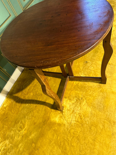 Vintage Oak Folding Table