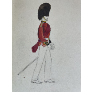 19th century sketch book watercolours of Cornwall and Scottish views