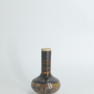 Mid-Century Scandinavian Modern Collectible Small Stoneware Vase No. 13 by Gunnar Borg for Höganäs Keramik, 1960s
