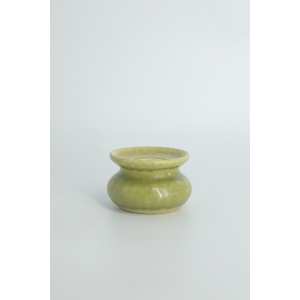 Mid-Century Scandinavian Modern Collectible Small Stoneware Candleholder from Gunnars Keramik Höganäs, 1960s