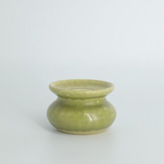 Mid-Century Scandinavian Modern Collectible Small Stoneware Candleholder from Gunnars Keramik Höganäs, 1960s