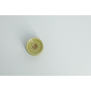 Mid-Century Scandinavian Modern Collectible Small Stoneware Candleholder from Gunnars Keramik Höganäs, 1960s