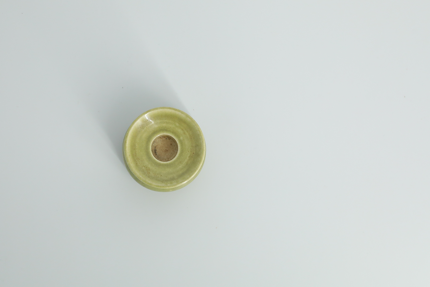 Mid-Century Scandinavian Modern Collectible Small Stoneware Candleholder from Gunnars Keramik Höganäs, 1960s
