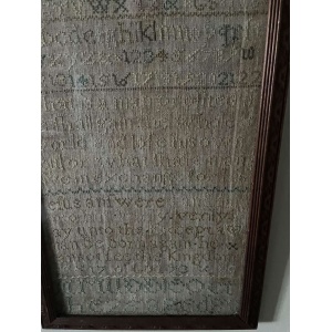 Antique 18th century English sampler