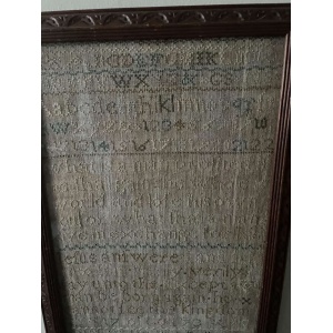 Antique 18th century English sampler
