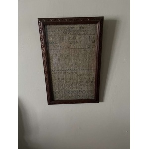 Antique 18th century English sampler