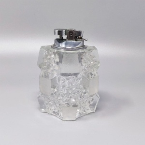 1960 Table Lighter in Murano Glass by Antonio Imperatore. Made in Italy