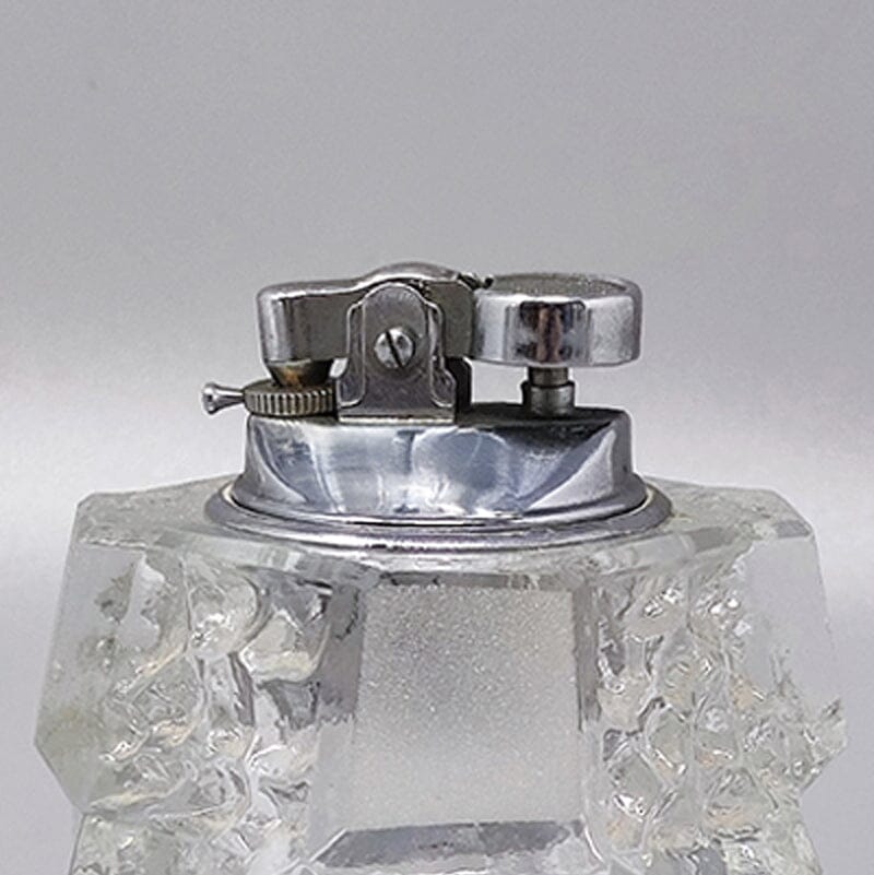 1960 Table Lighter in Murano Glass by Antonio Imperatore. Made in Italy