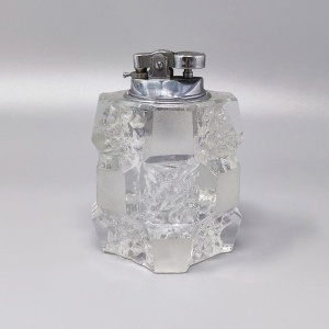 1960 Table Lighter in Murano Glass by Antonio Imperatore. Made in Italy