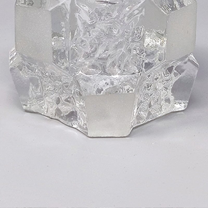 1960 Table Lighter in Murano Glass by Antonio Imperatore. Made in Italy
