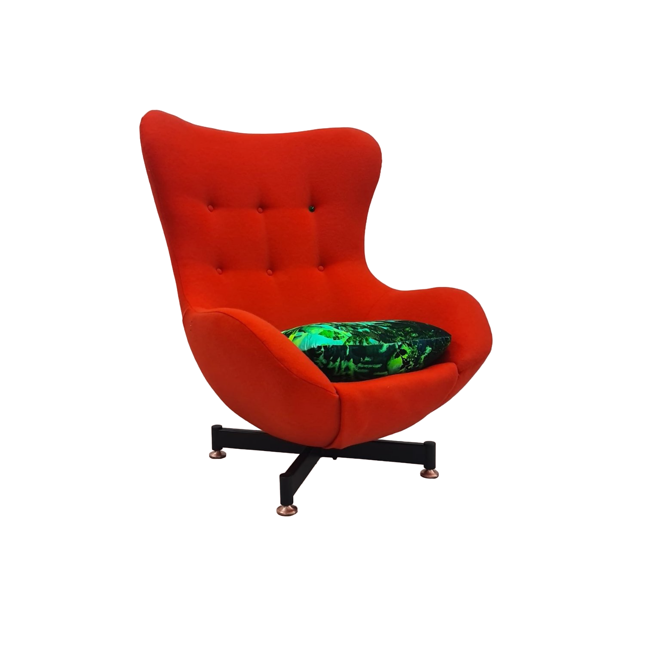1960s Red Swivels