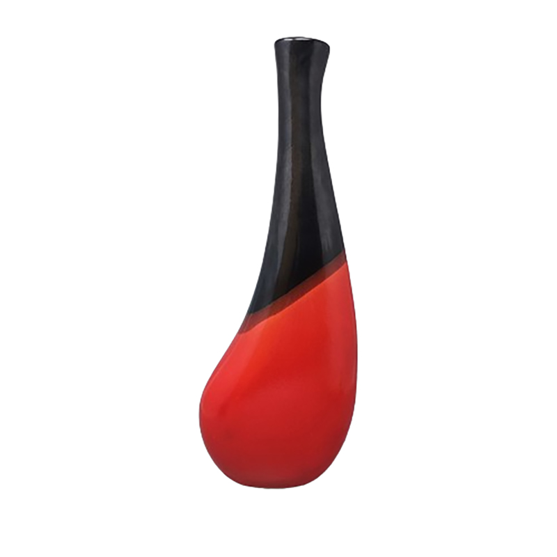 1970s Big Red Vase by Marei Ceramic. Made in Germany