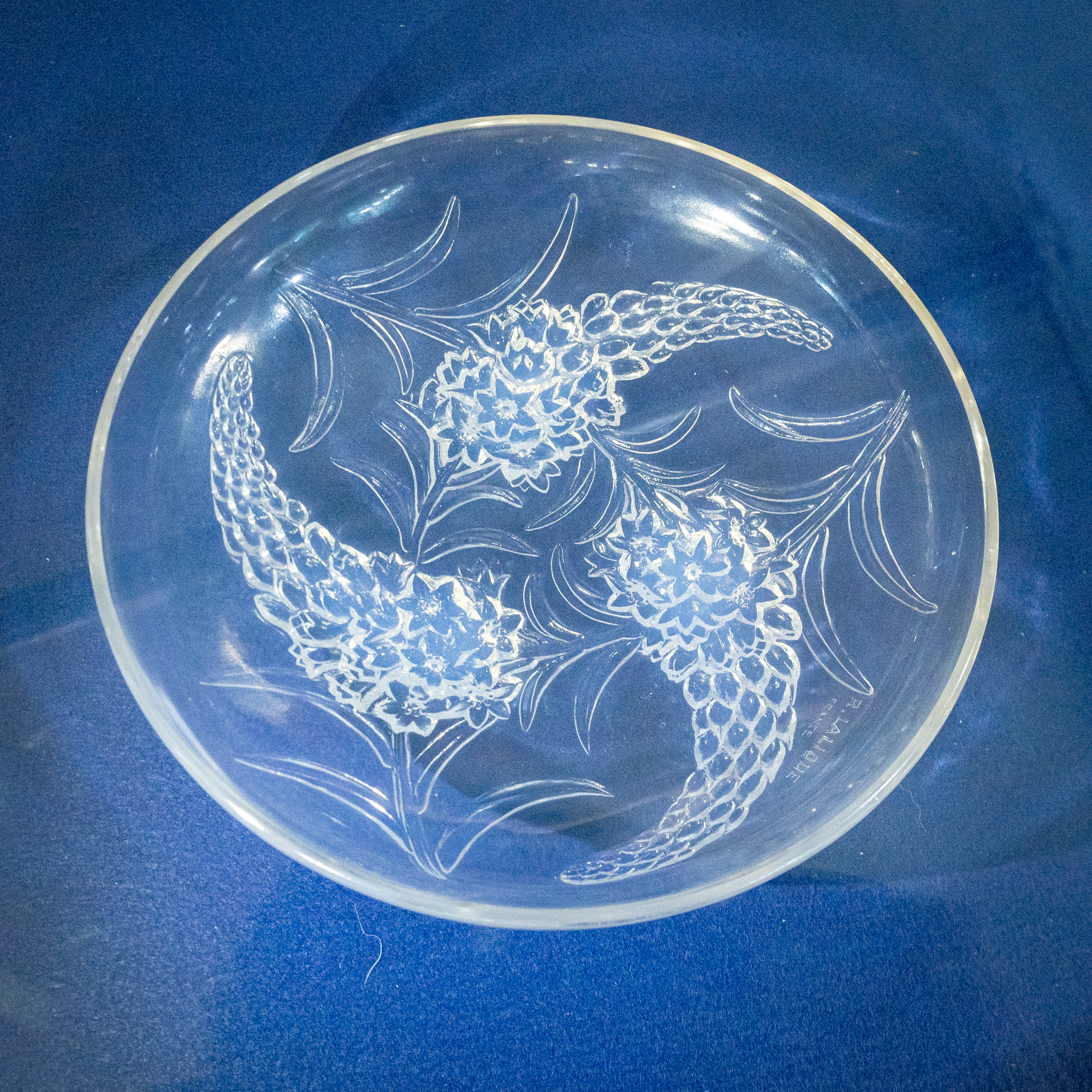 Stunning Veronique Pattern Lalique Bowl