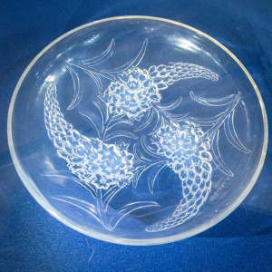 Stunning Veronique Pattern Lalique Bowl