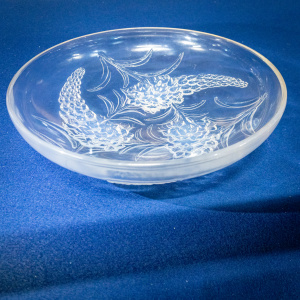 Stunning Veronique Pattern Lalique Bowl