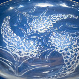 Stunning Veronique Pattern Lalique Bowl